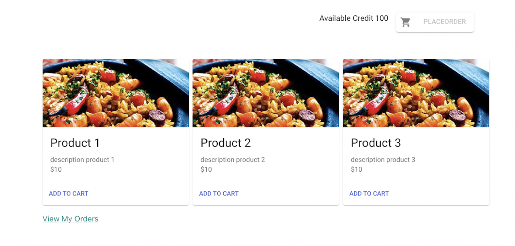 Checkout app in UI